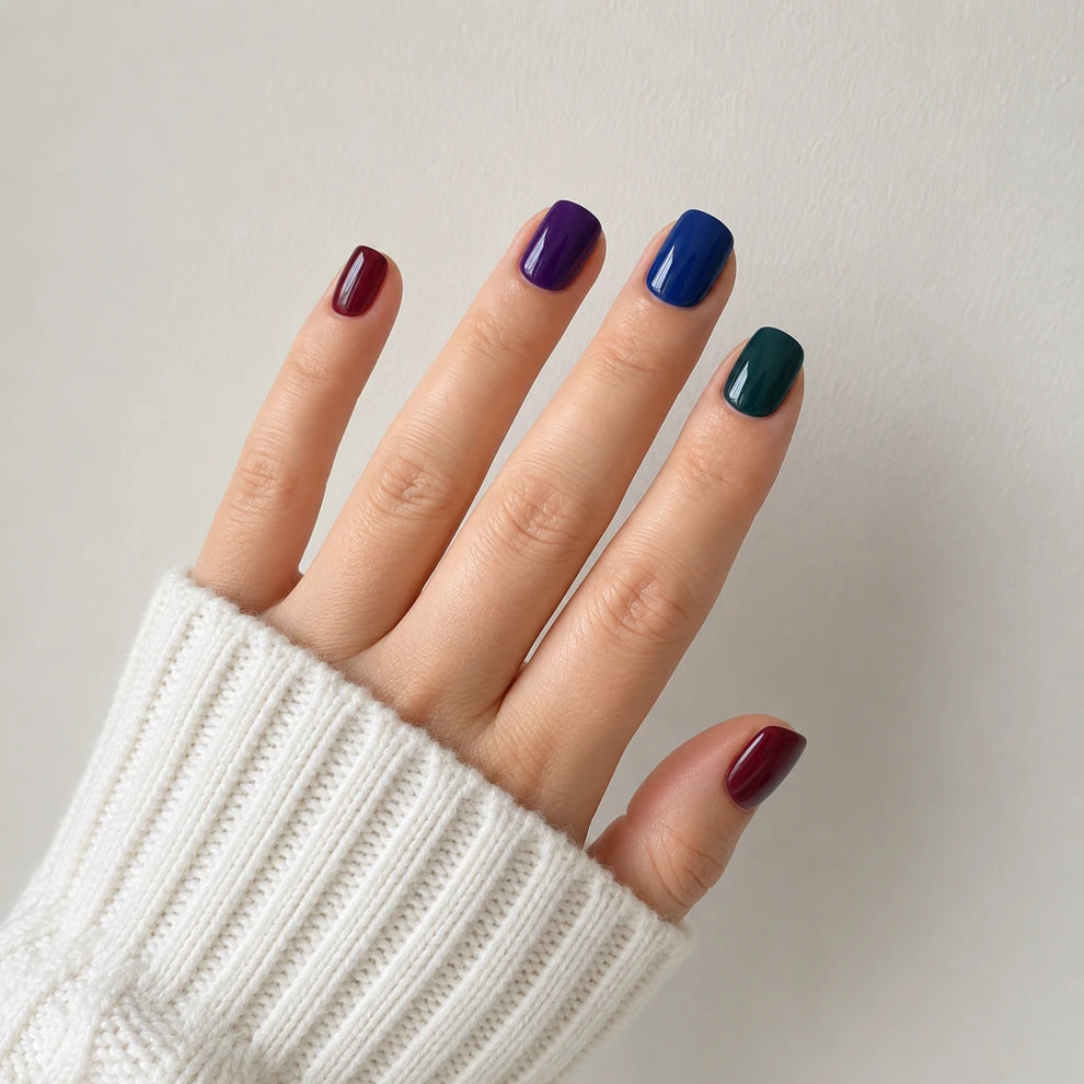 Extra Short press-on nails by Matchy Nails