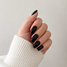 Onyx Glaze short square press-on nails by Matchy Nails